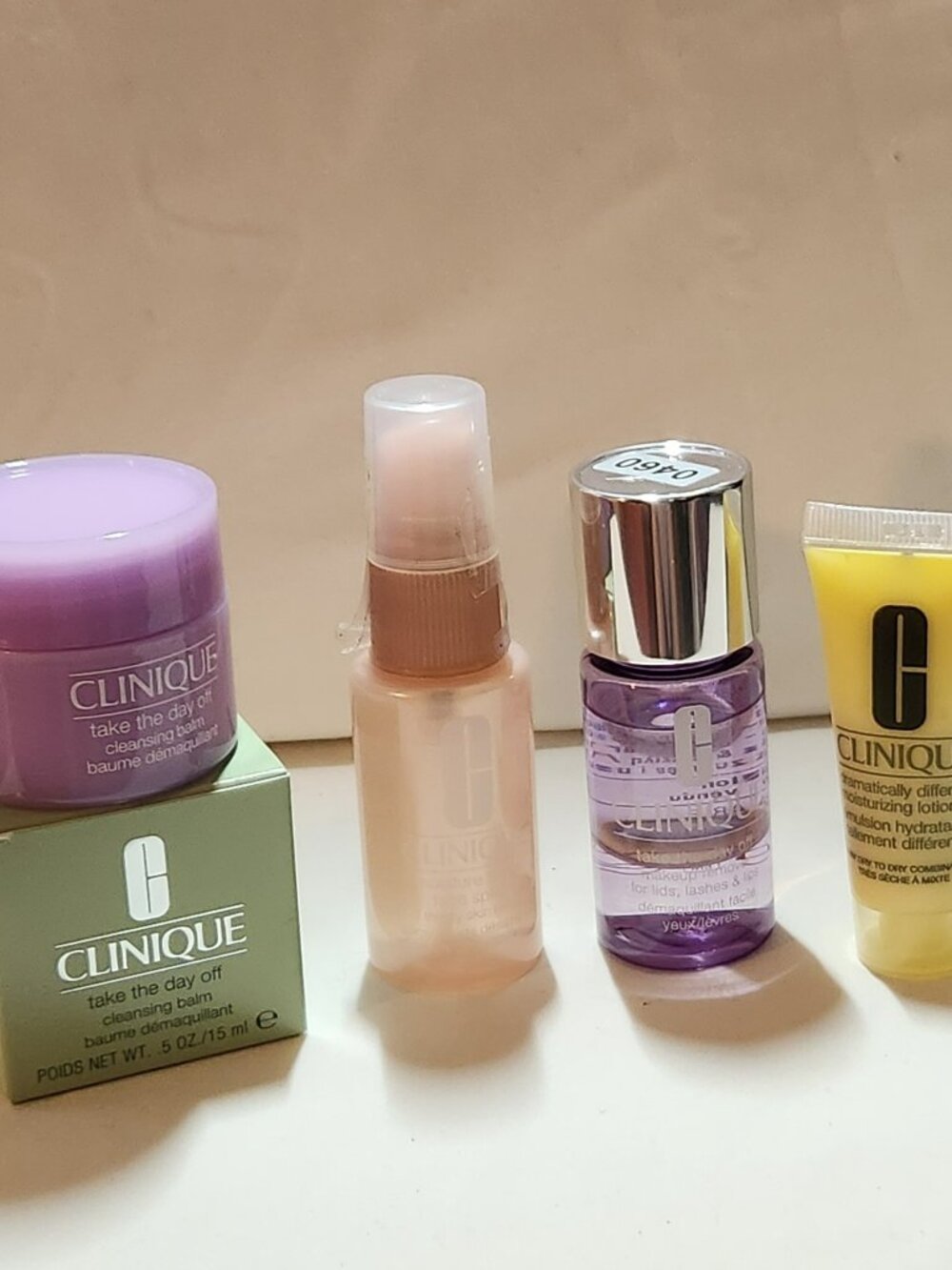 Clinque travel minis set of four NEW